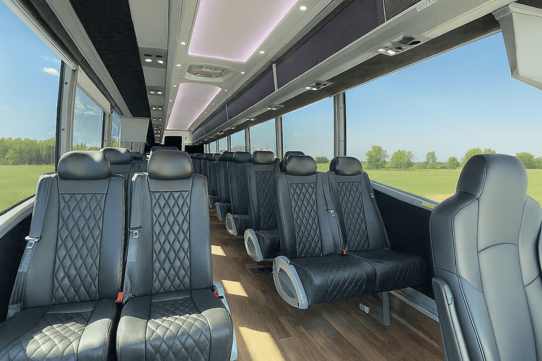 coach bus in Santa Cruz