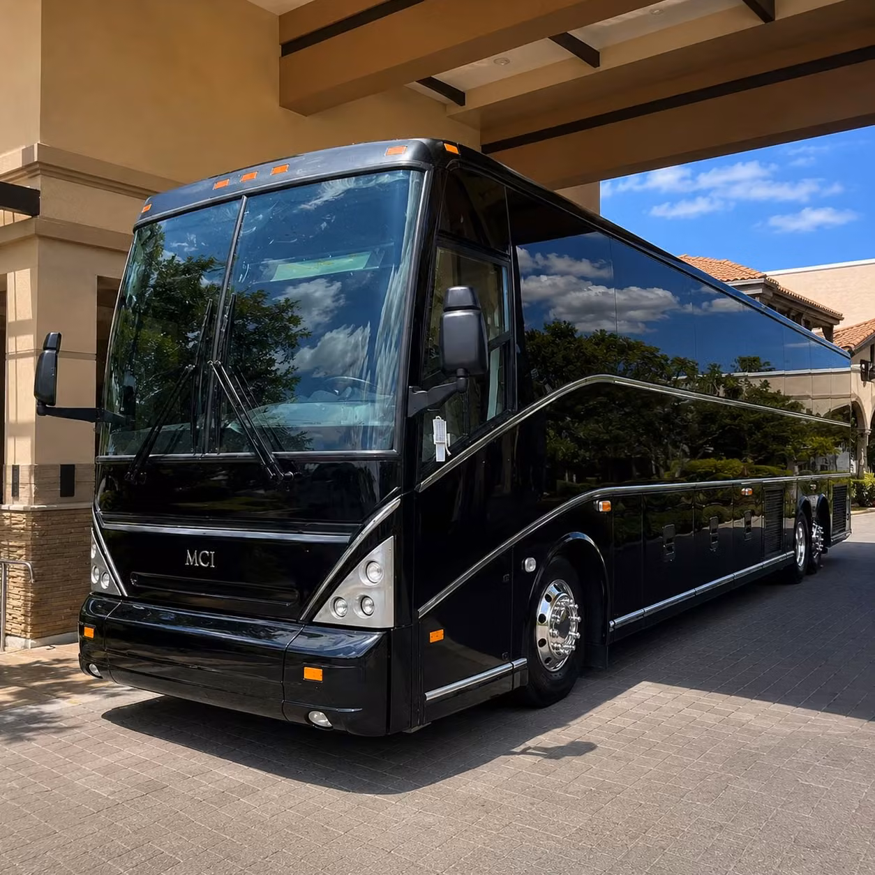 corporate event bus rentals in santa cruz